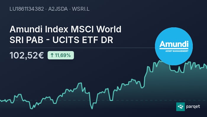 amundi msci world sri pab dr ucits etf